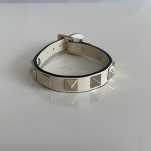 Valentino leather bracelet